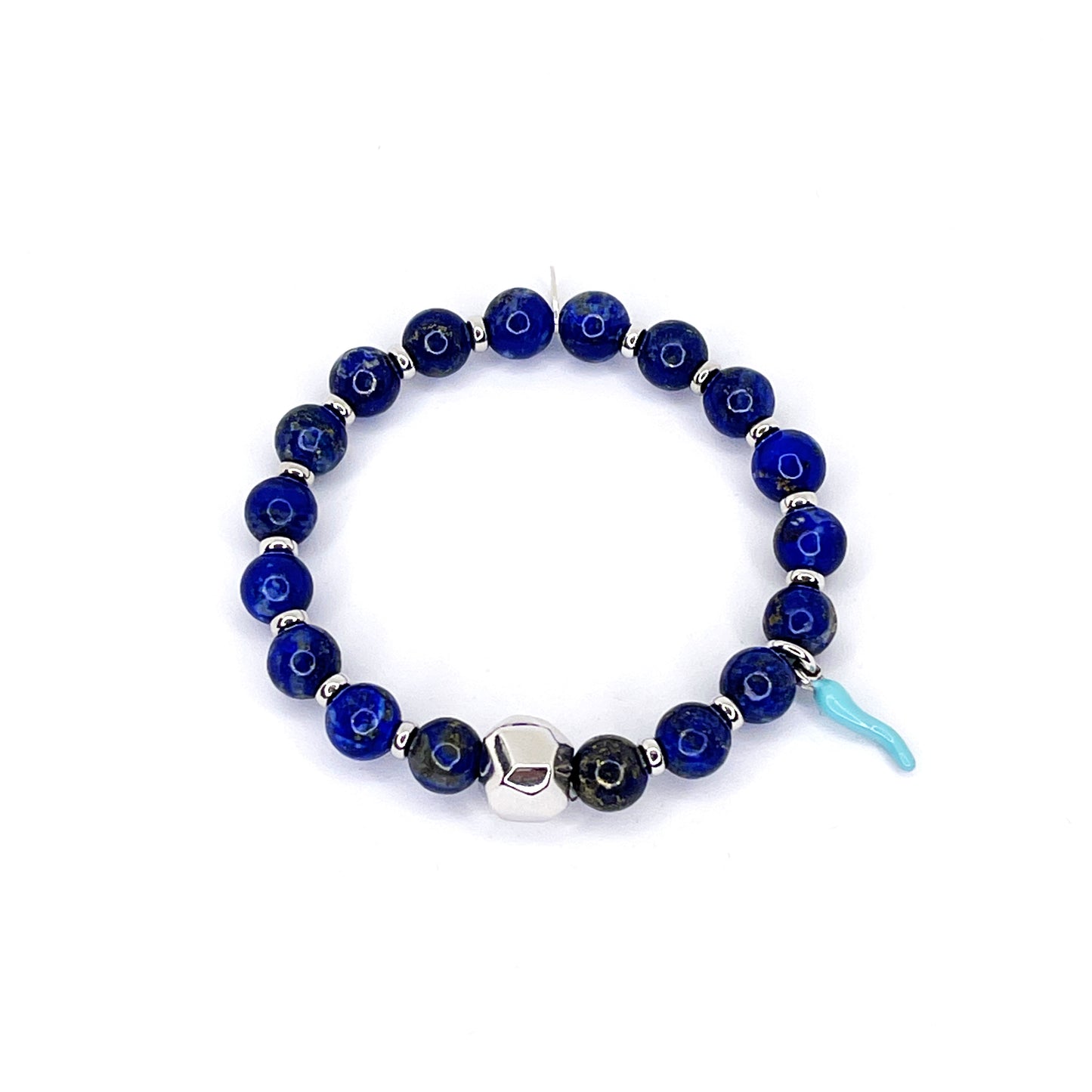 Bracciale Stones Blu Lapis