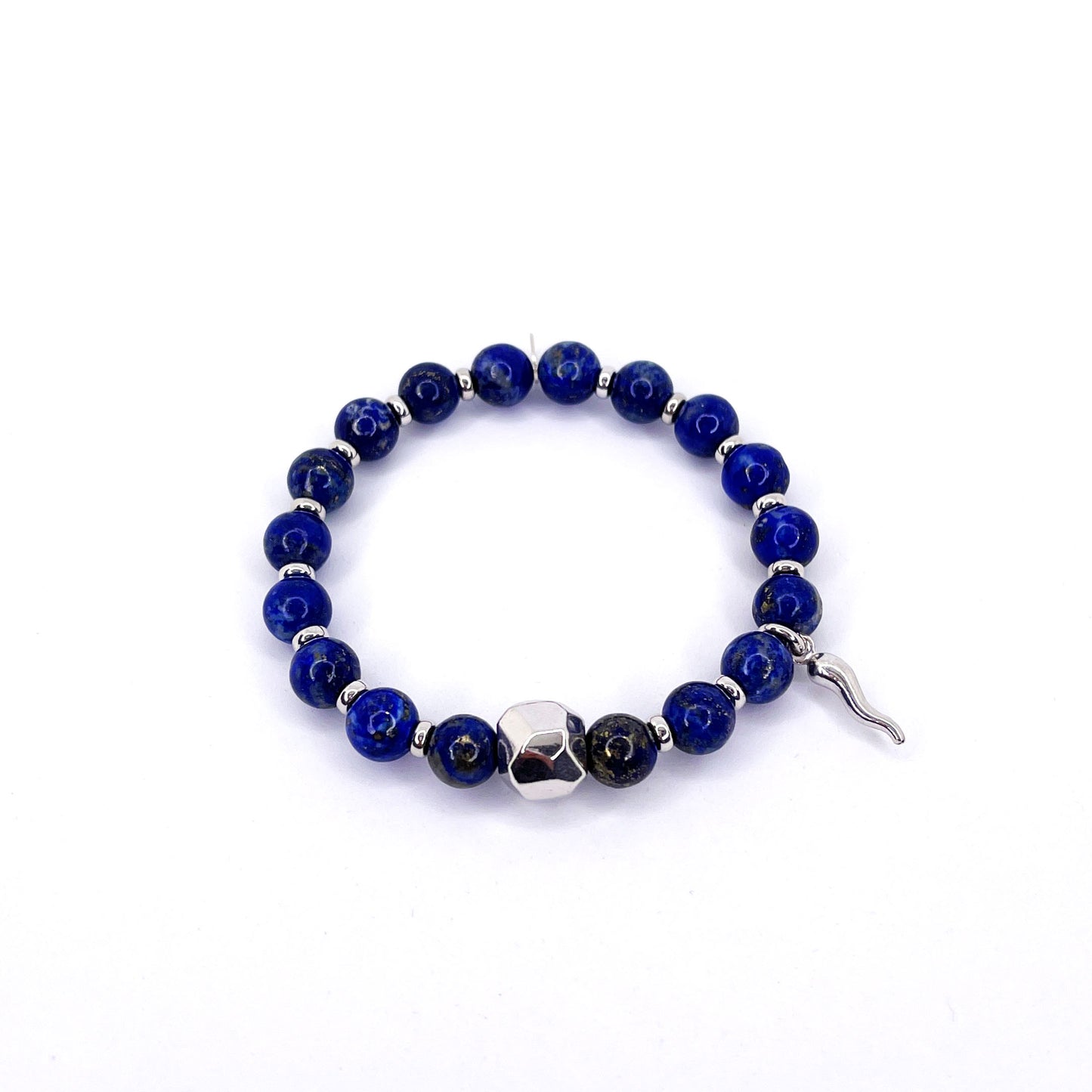 Bracciale Stones Blu Lapis