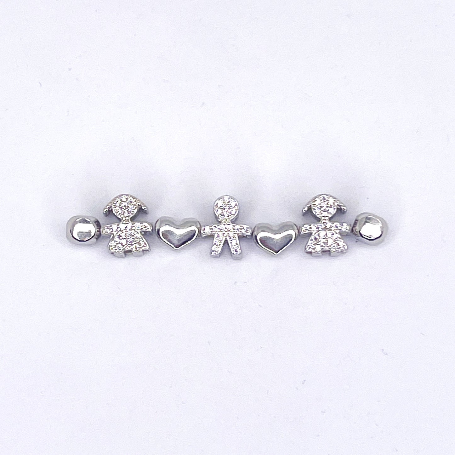 Bracciale Love Bebè Grigio