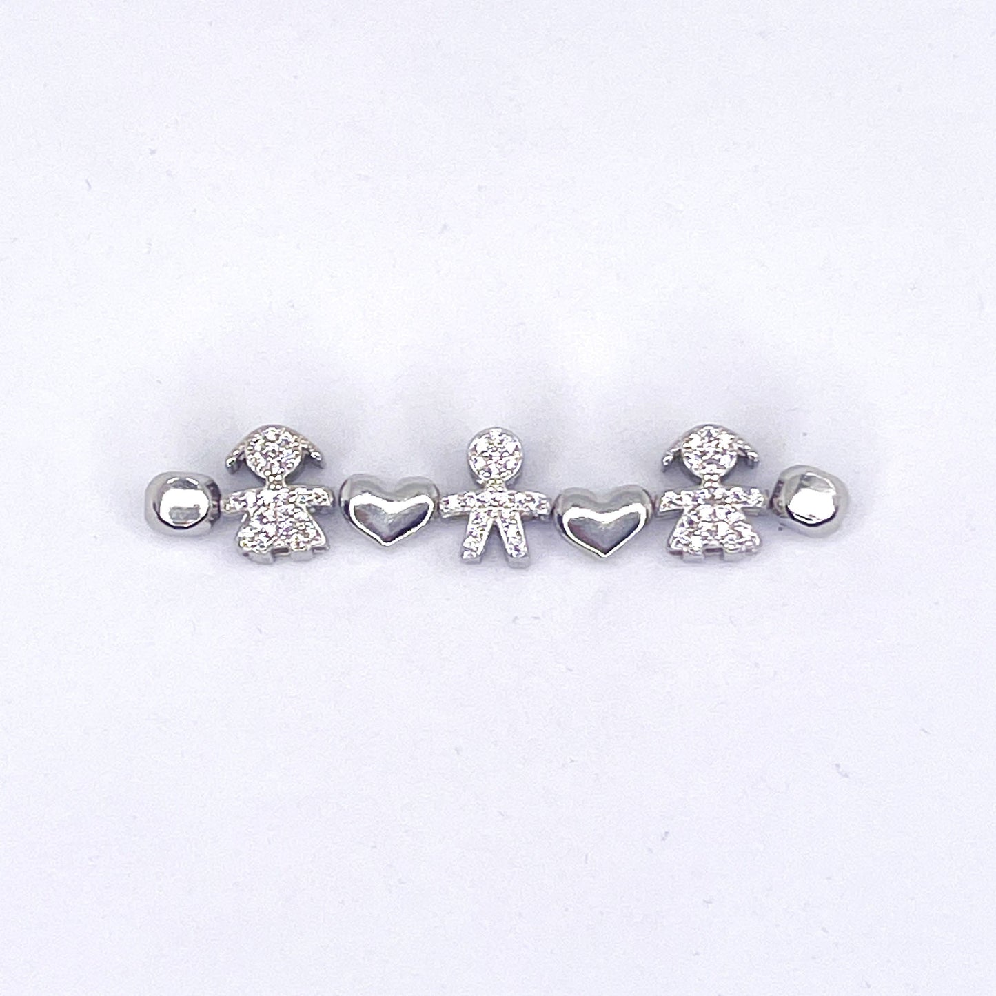 Bracciale Love Bebè Grigio
