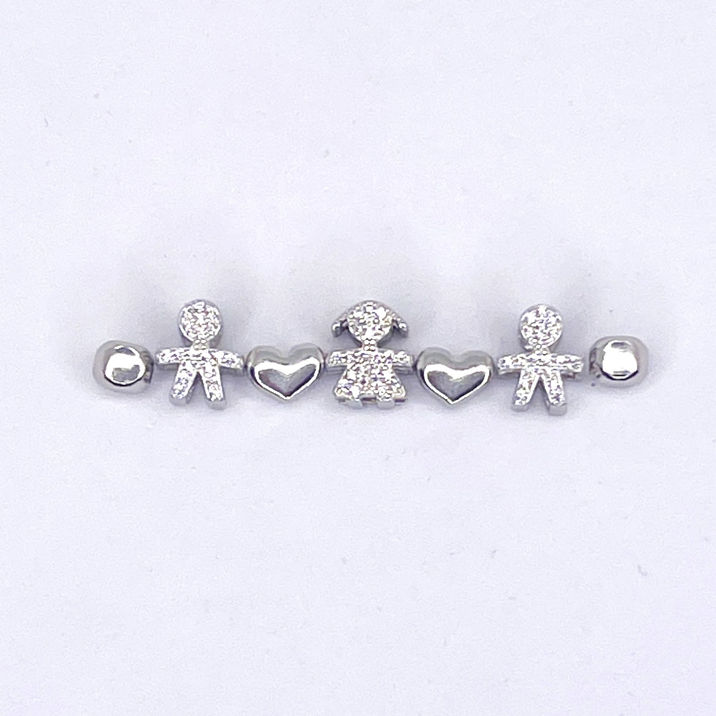 Bracciale Love Bebè Grigio
