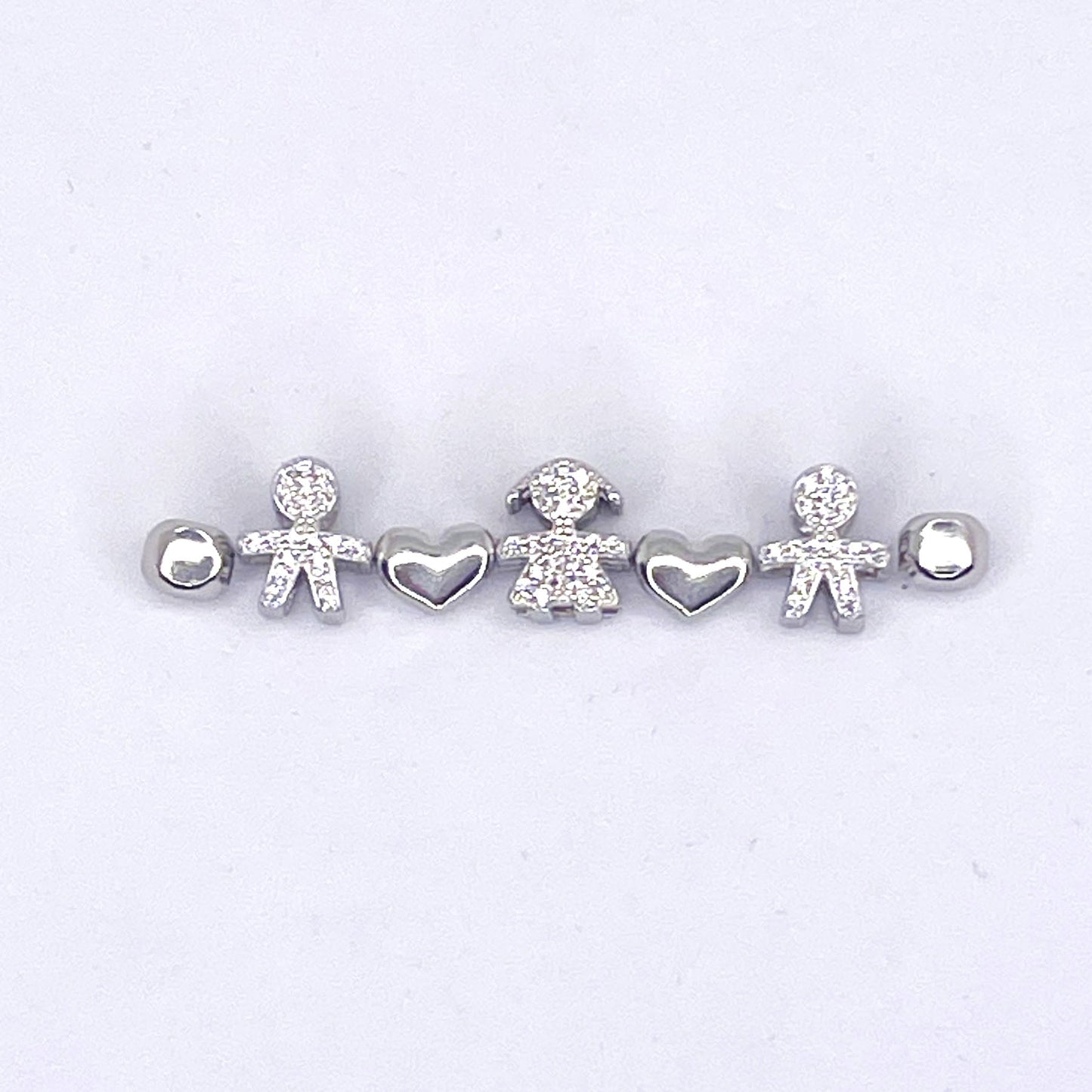 Bracciale Love Bebè Grigio