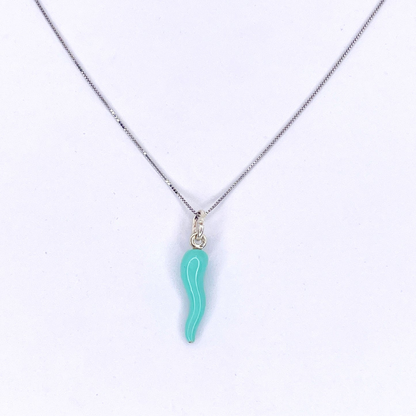 Collana con Corno smaltato