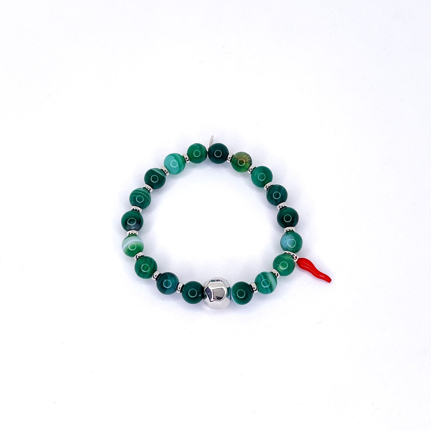 Bracciale Stones Verde Agata