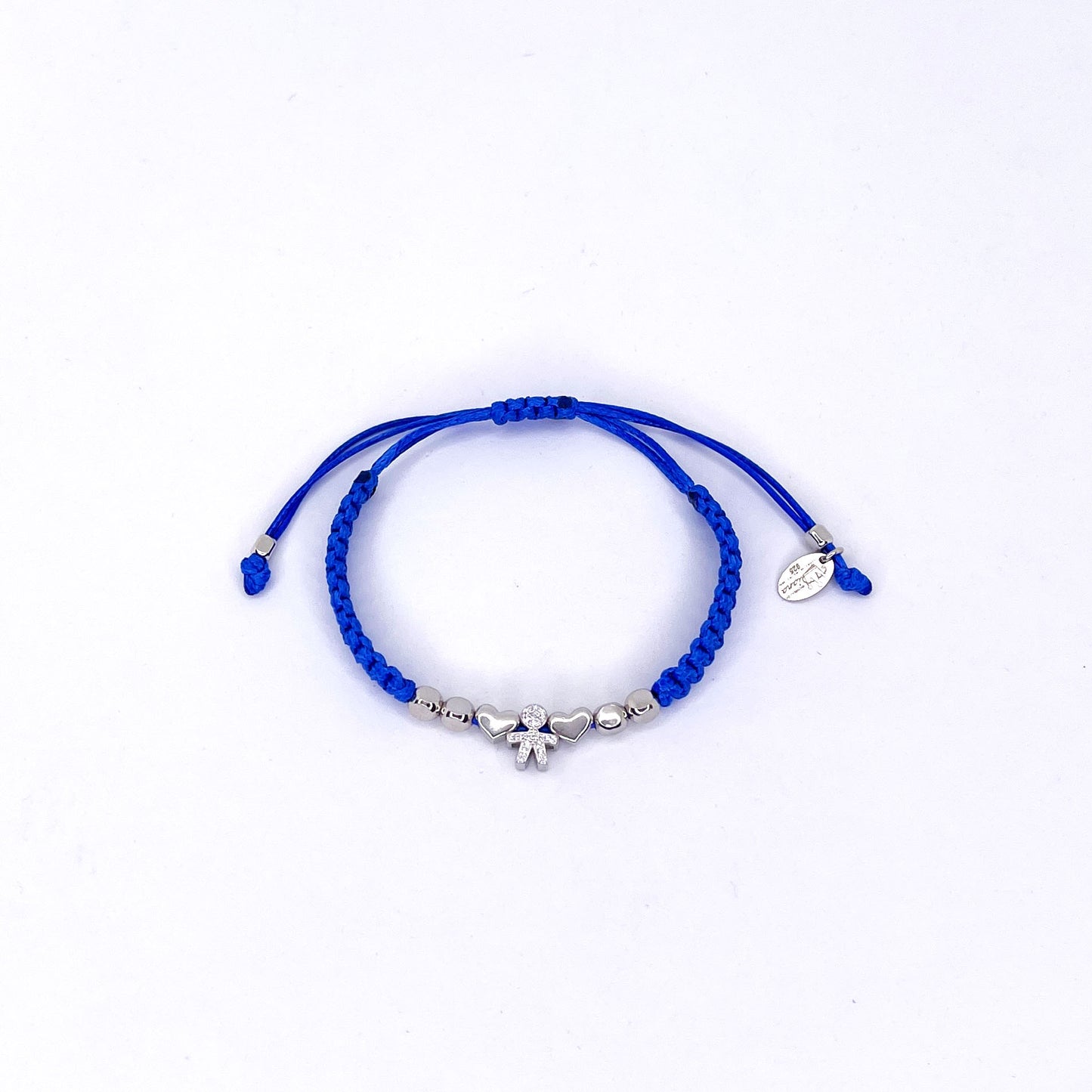 Bracciale Love Bebè Blu Zaffiro
