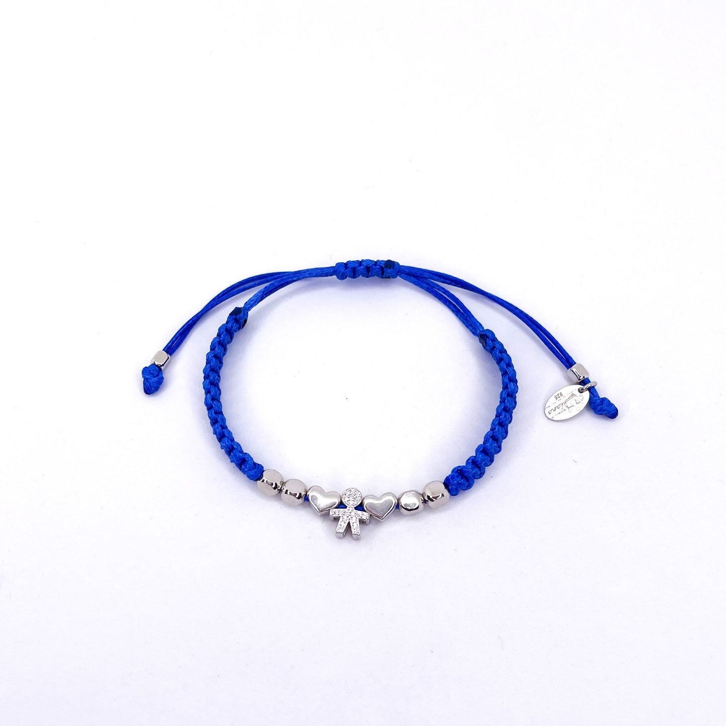 Bracciale Love Bebè Blu Zaffiro