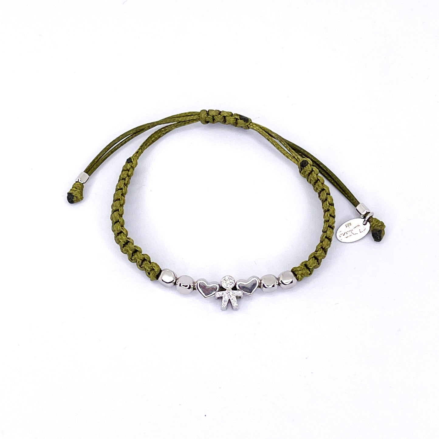 Bracciale Love Bebè Verde