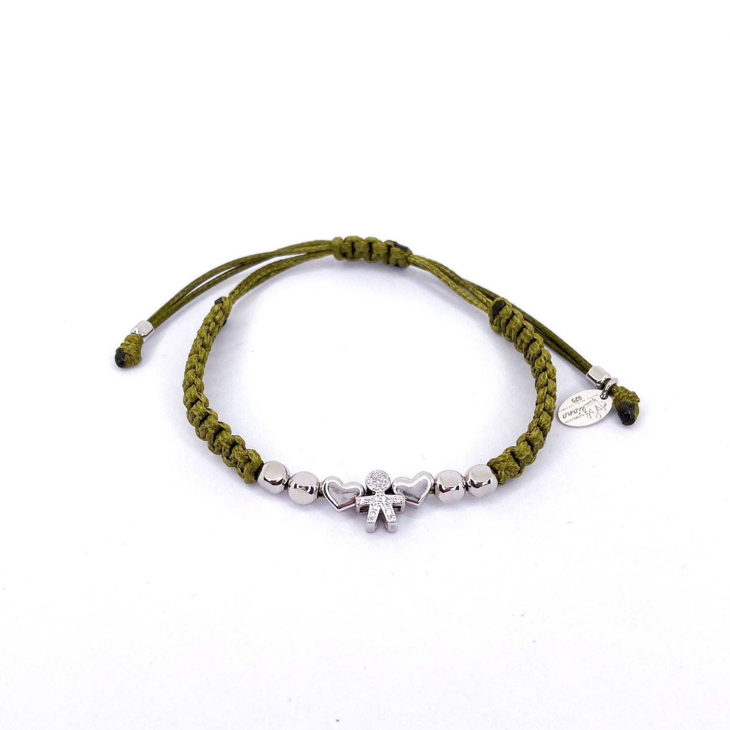 Bracciale Love Bebè Verde