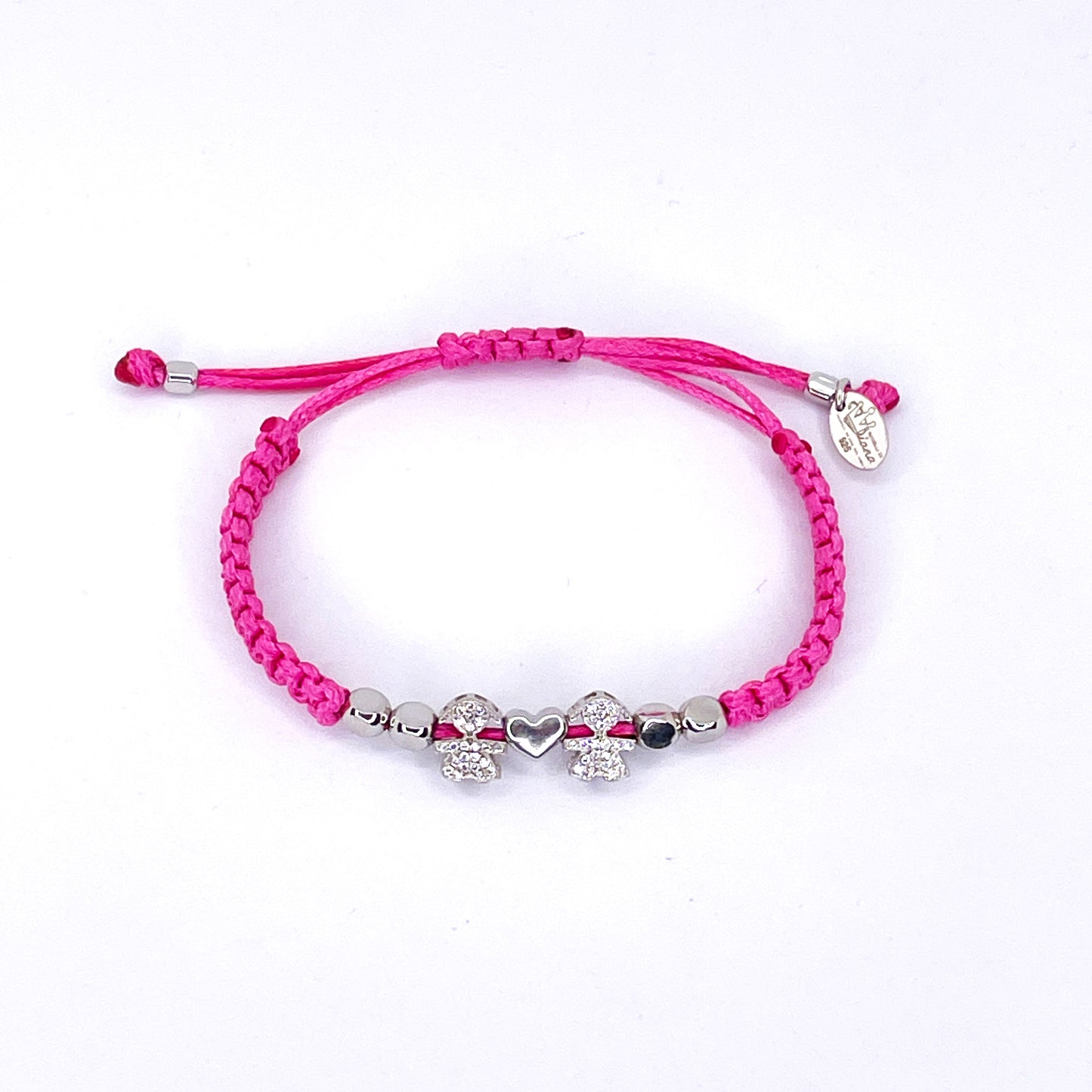 Bracciale Love Bebè Fucsia