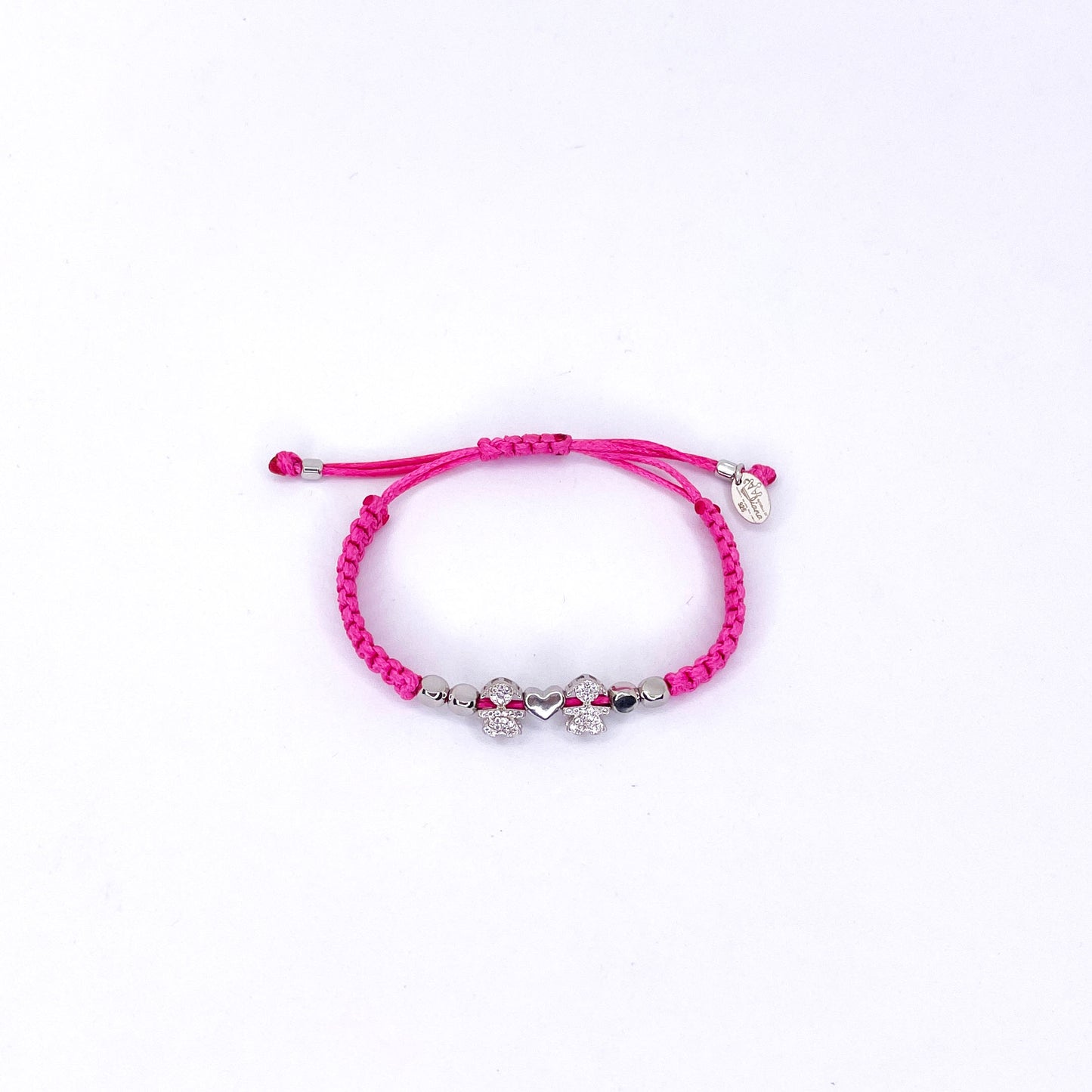 Bracciale Love Bebè Fucsia