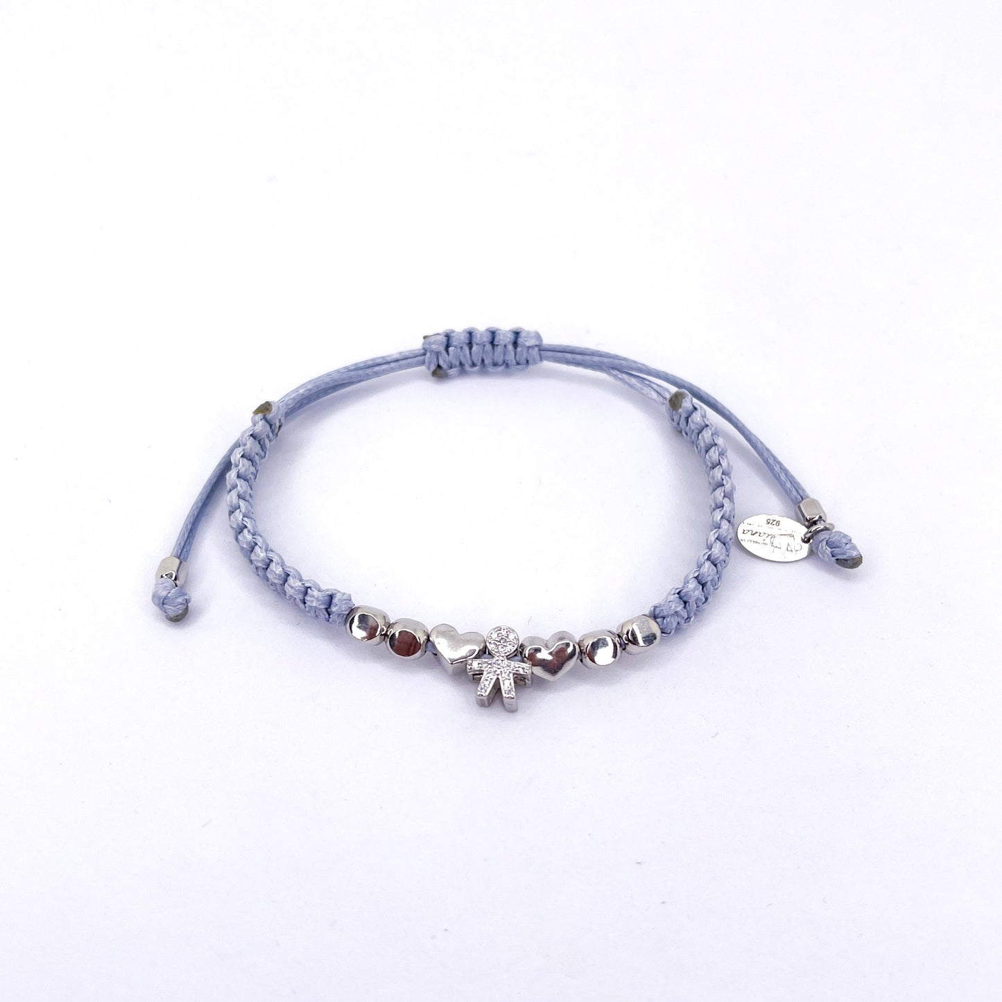 Bracciale Love Bebè Grigio