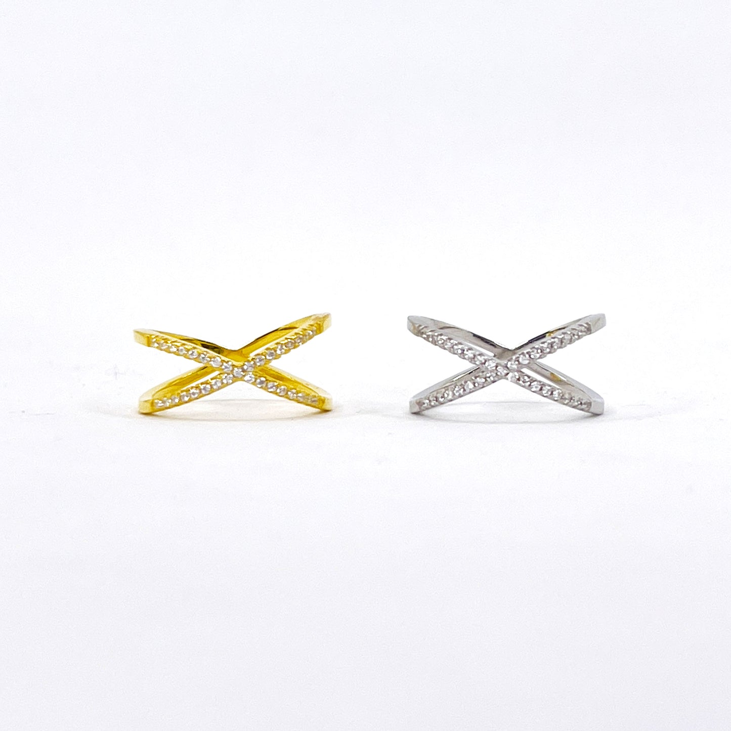 Anello Incrocio d'amore luxury