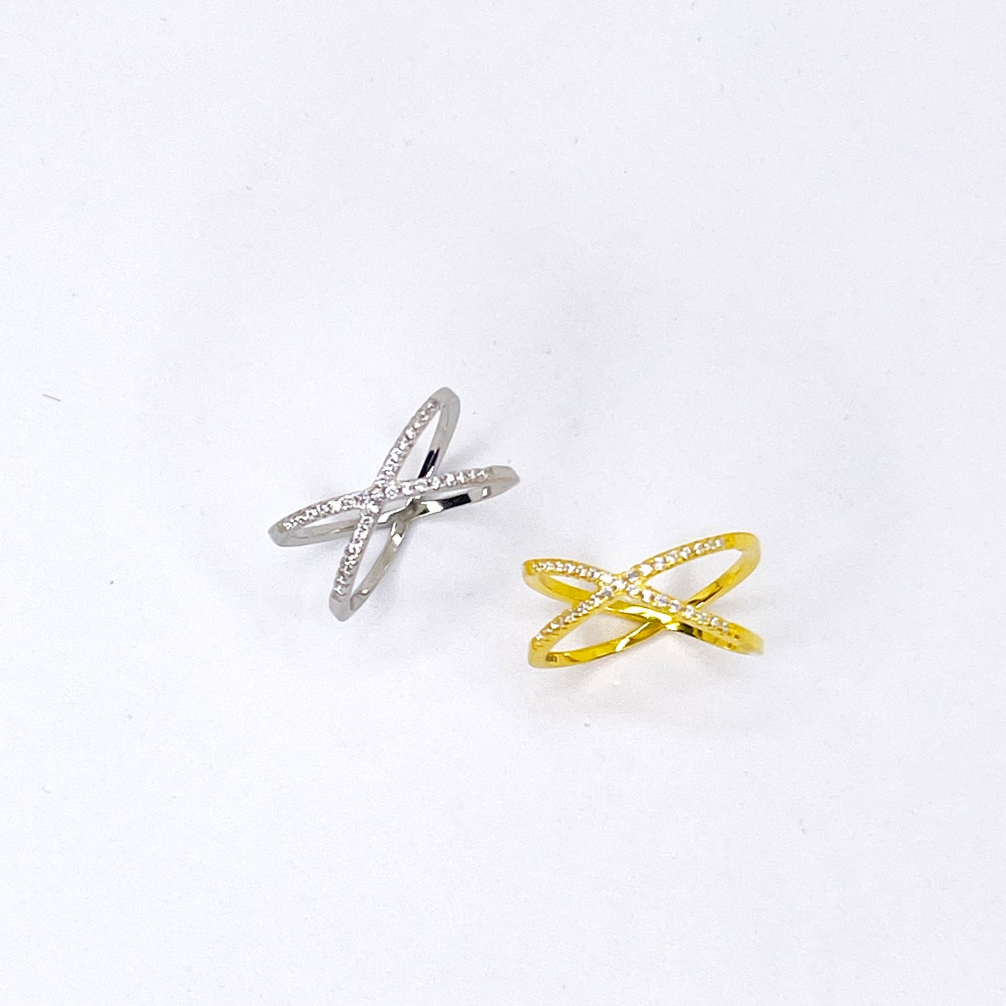 Anello Incrocio d'amore luxury
