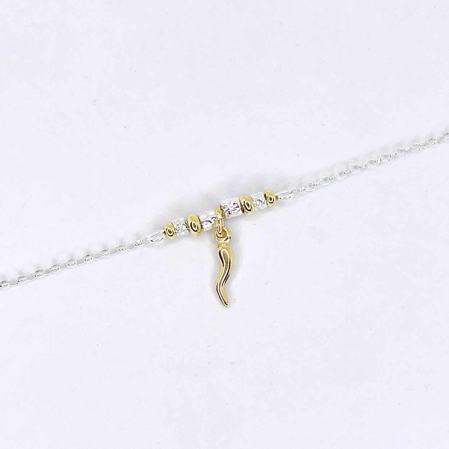 Bracciale Pepite e Cornicello