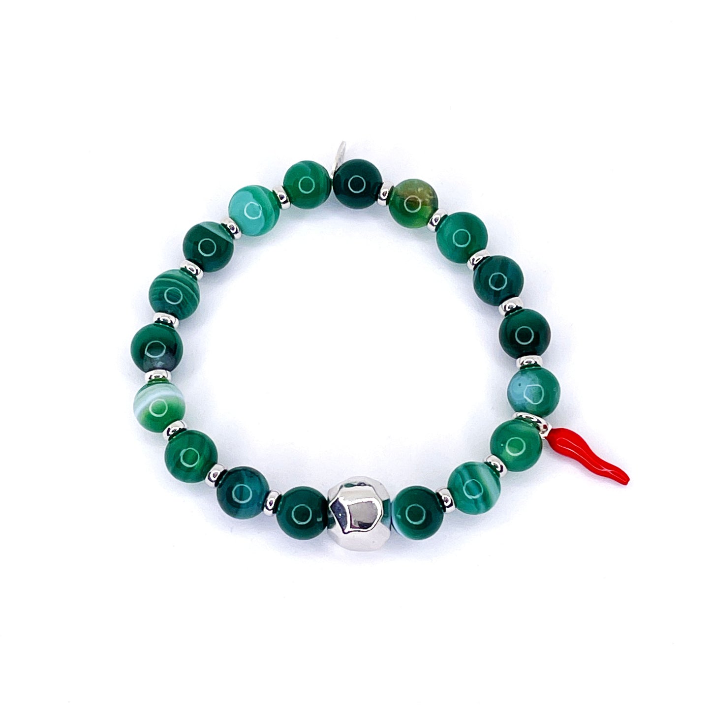 Bracciale Stones Verde Agata