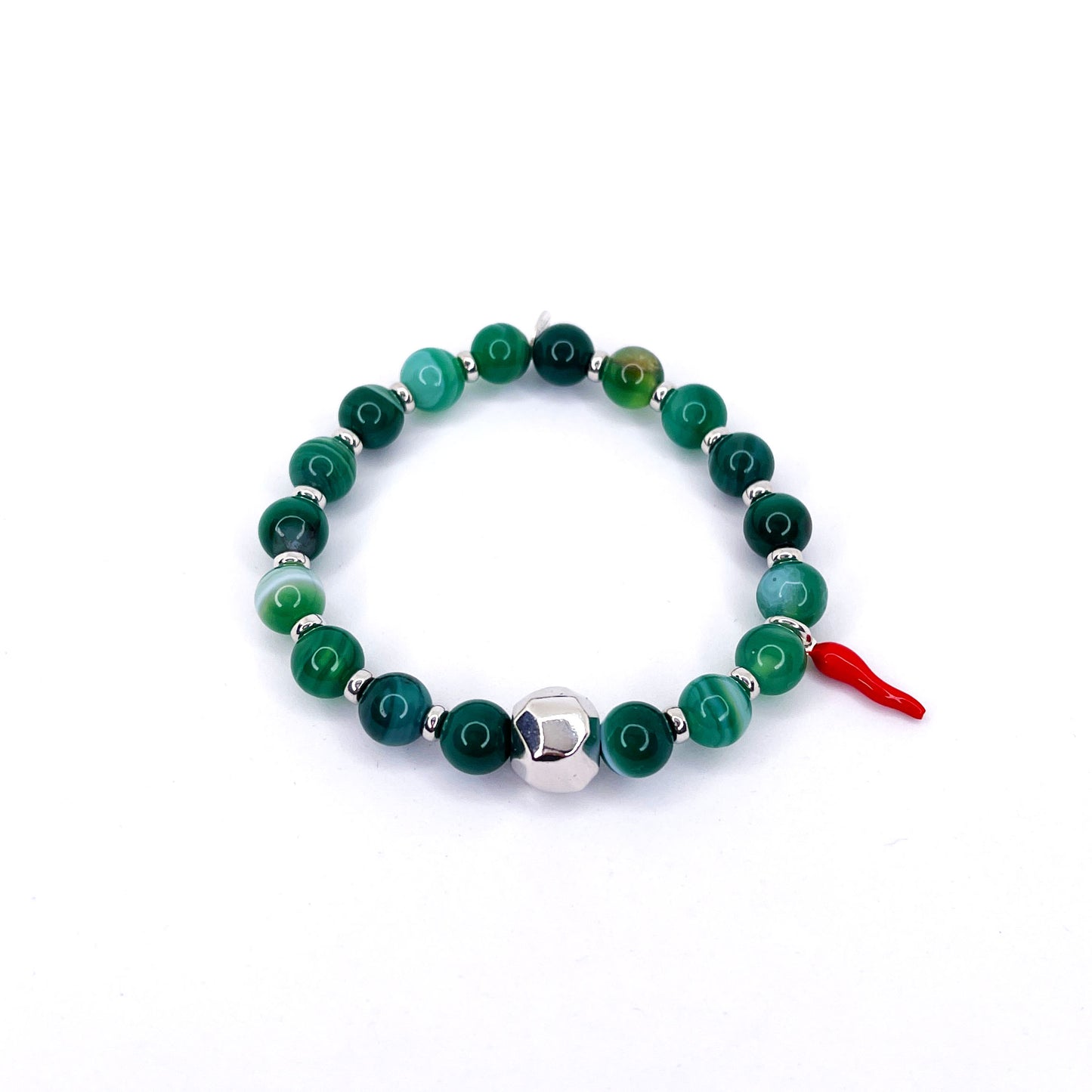 Bracciale Stones Verde Agata