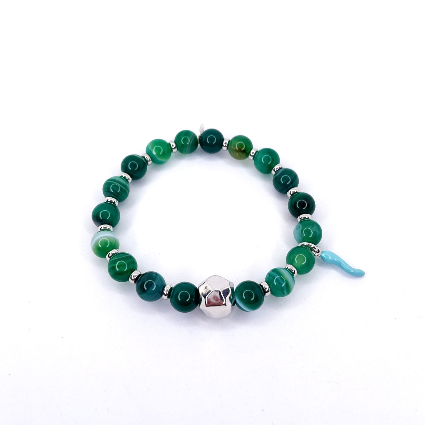 Bracciale Stones Verde Agata