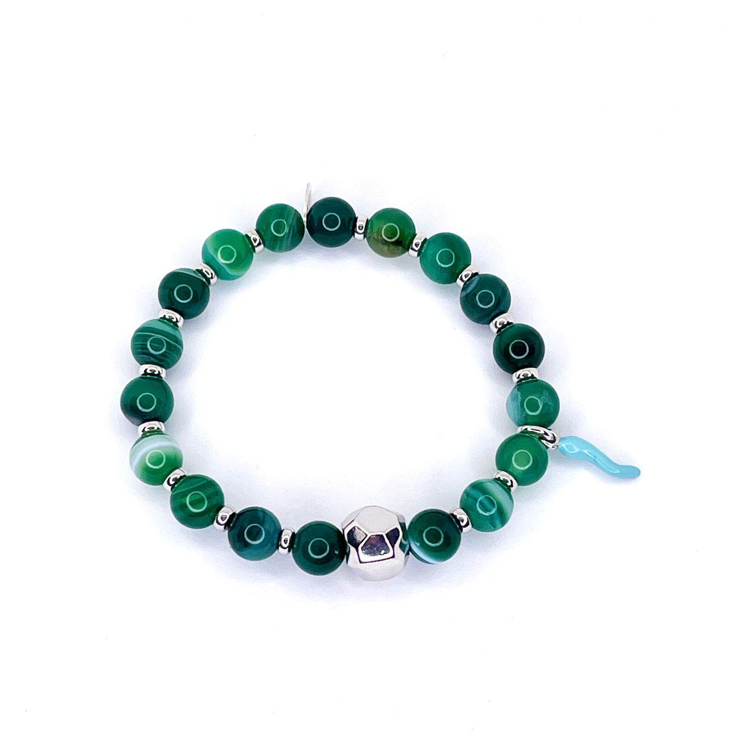 Bracciale Stones Verde Agata