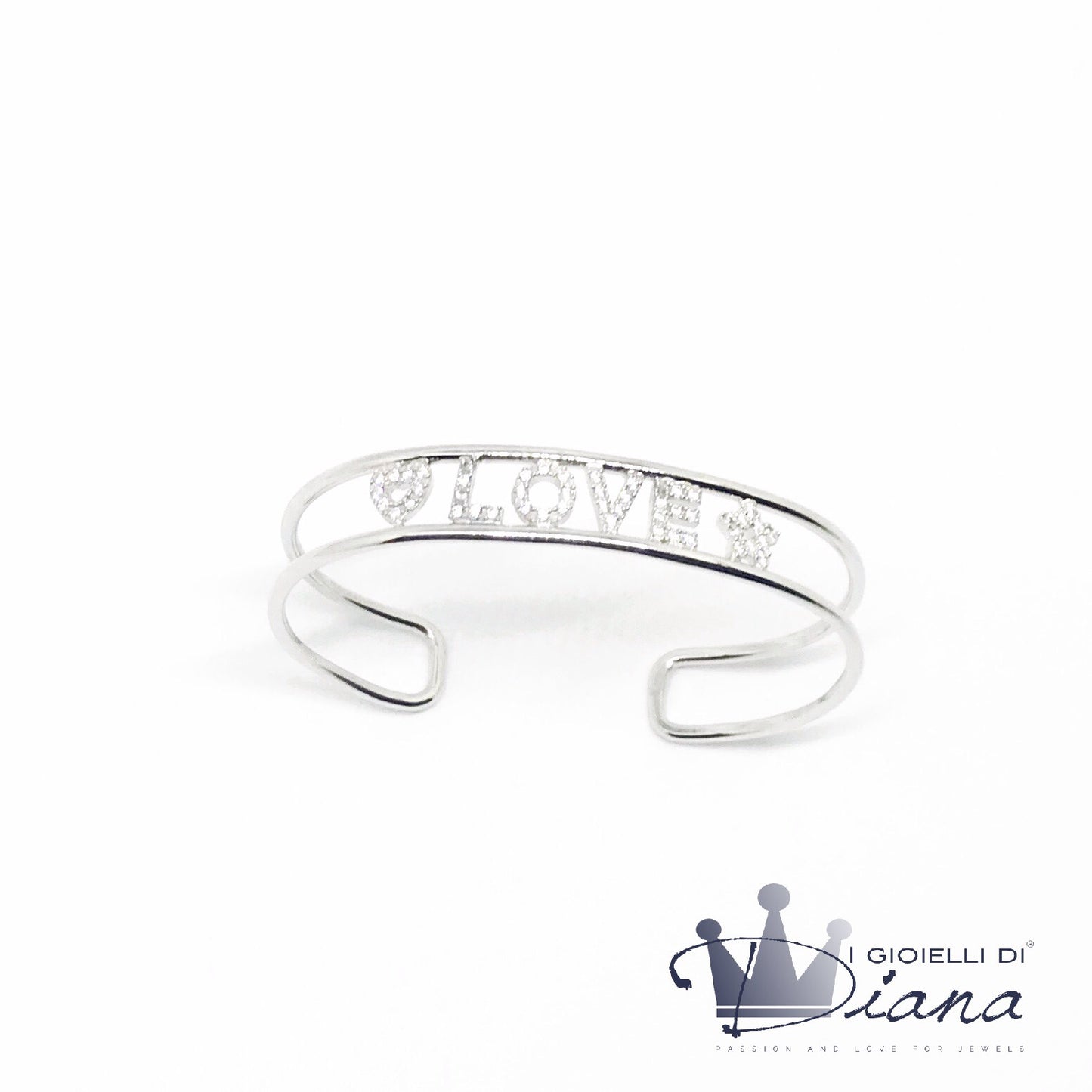 Bracciali personalizzabili zirconati