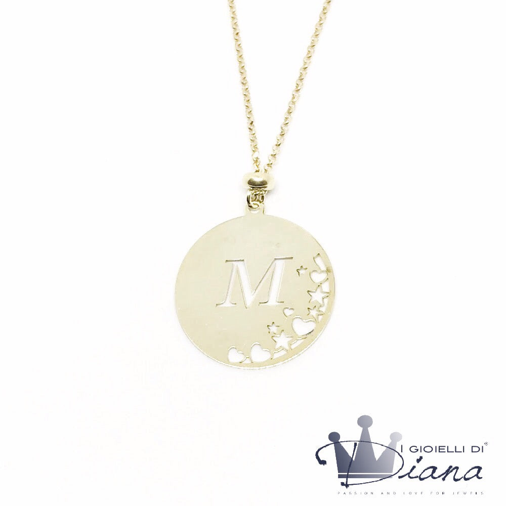 Collana con Pendente Lettera