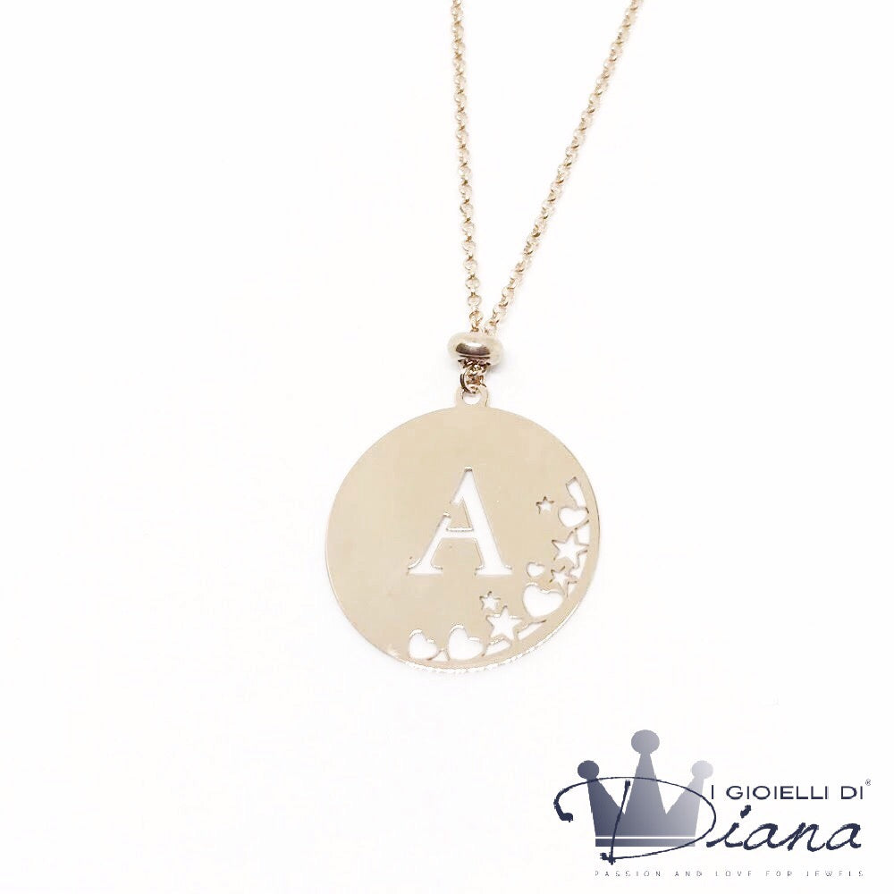 Collana con Pendente Lettera
