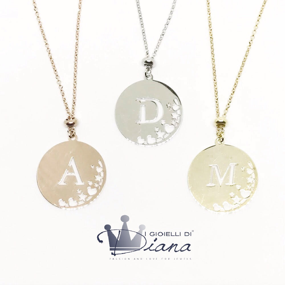 Collana con Pendente Lettera