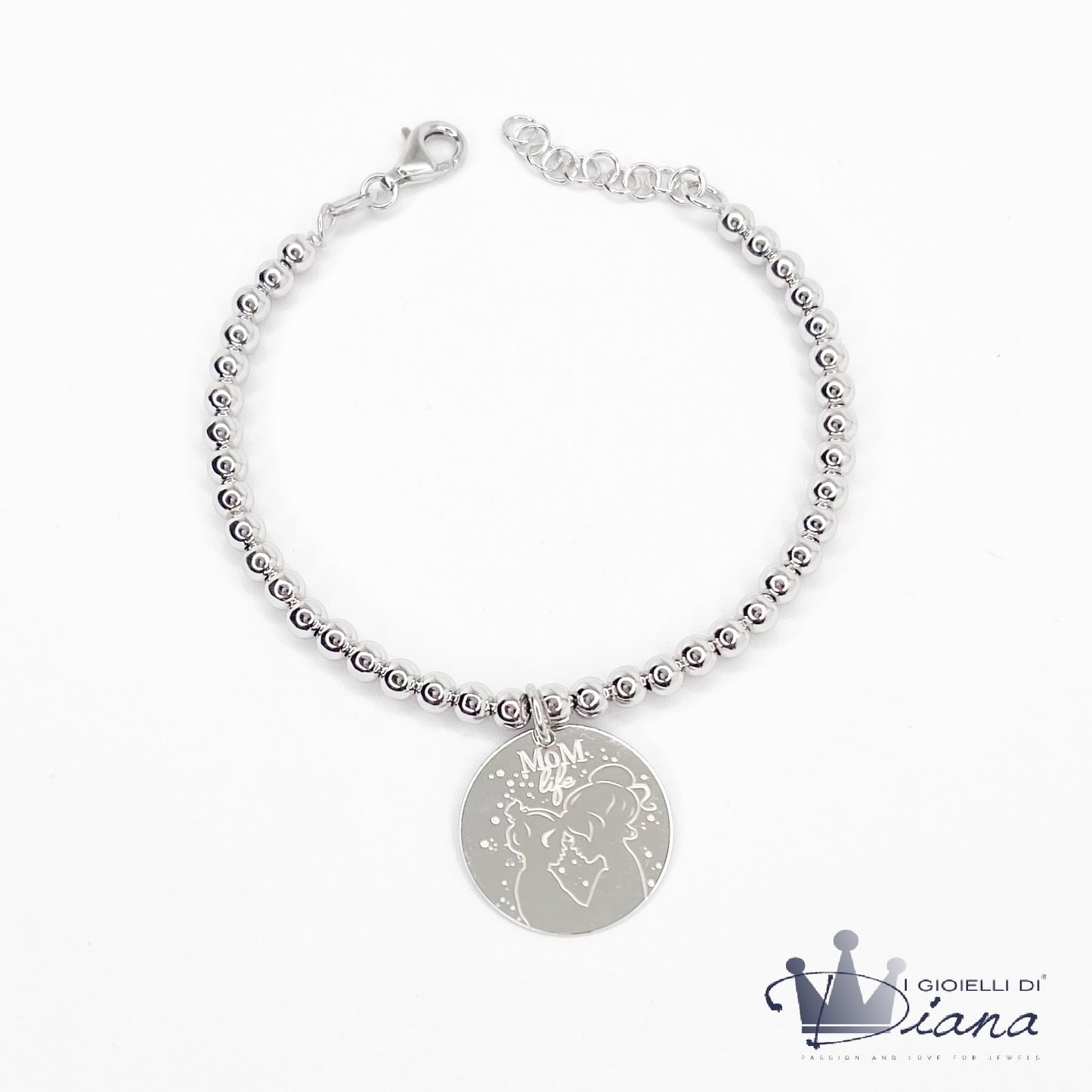 Bracciale con Pendente Mom Life