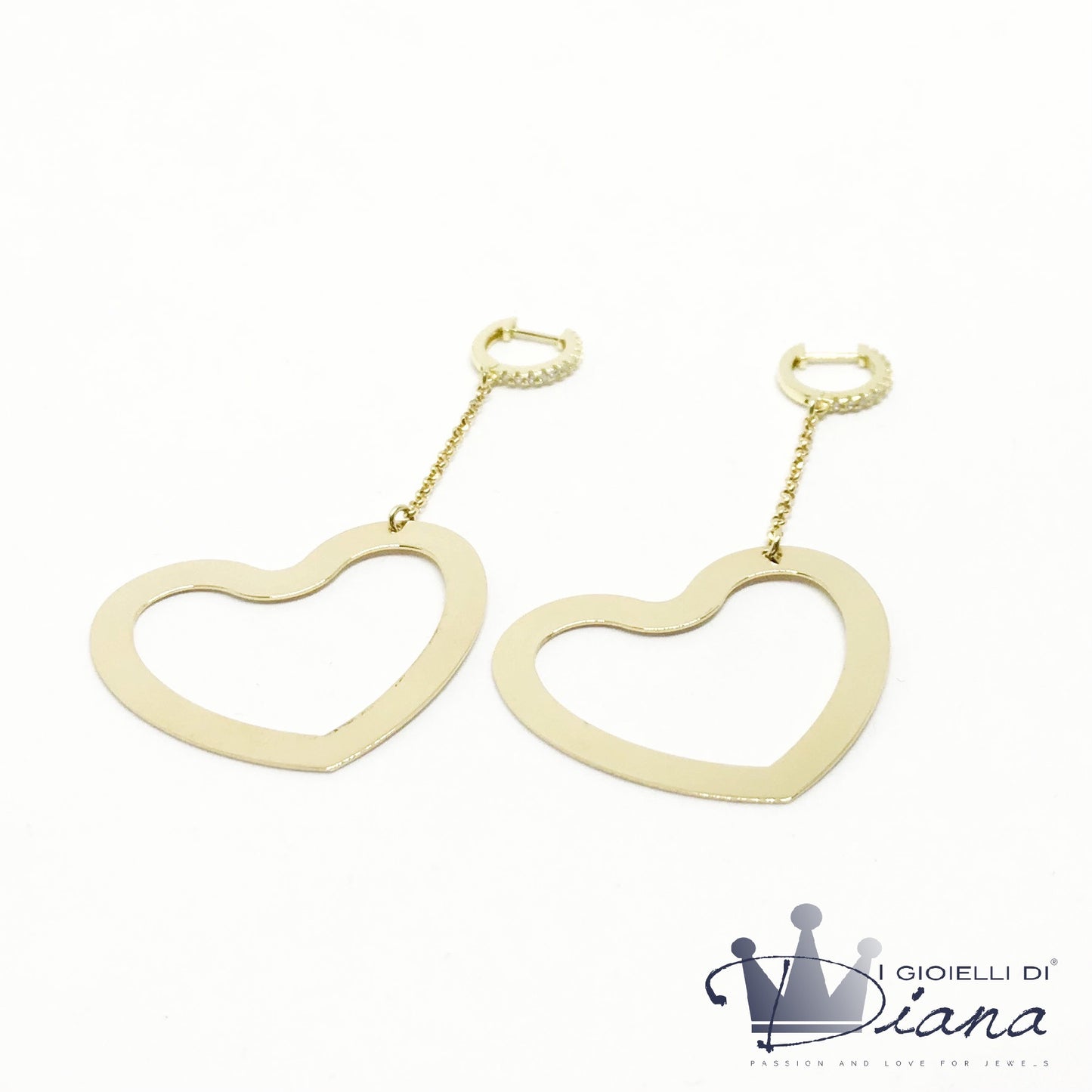 Coppia Orecchini con Cuori