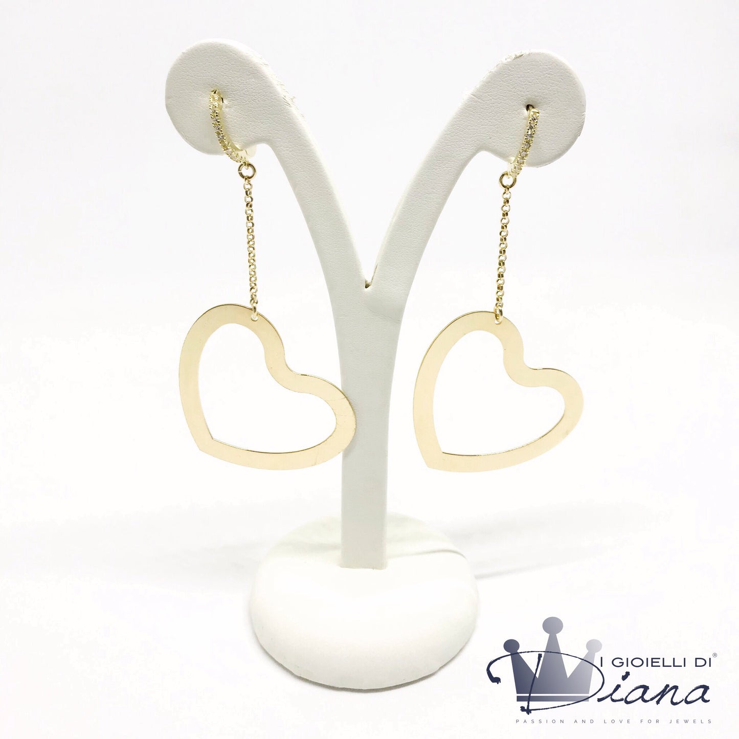 Coppia Orecchini con Cuori