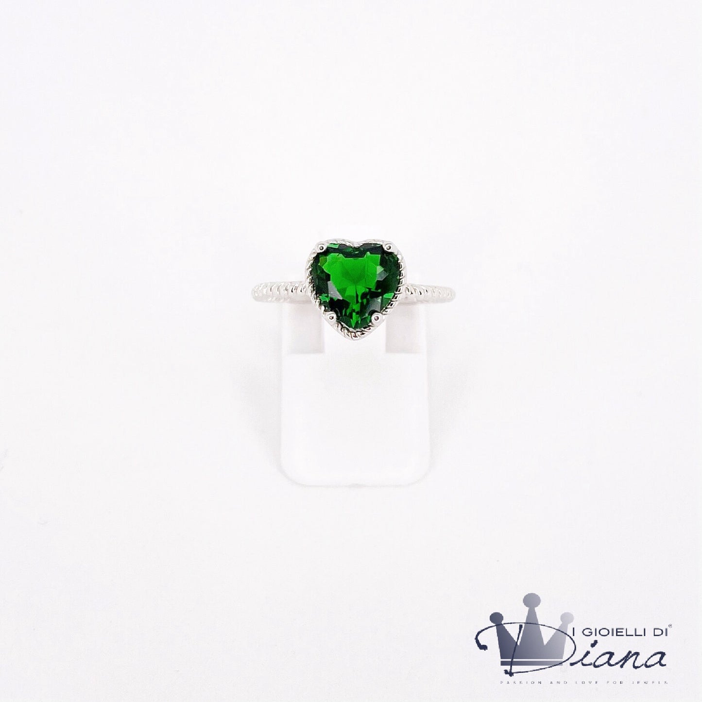 Anello Cuore Colorato