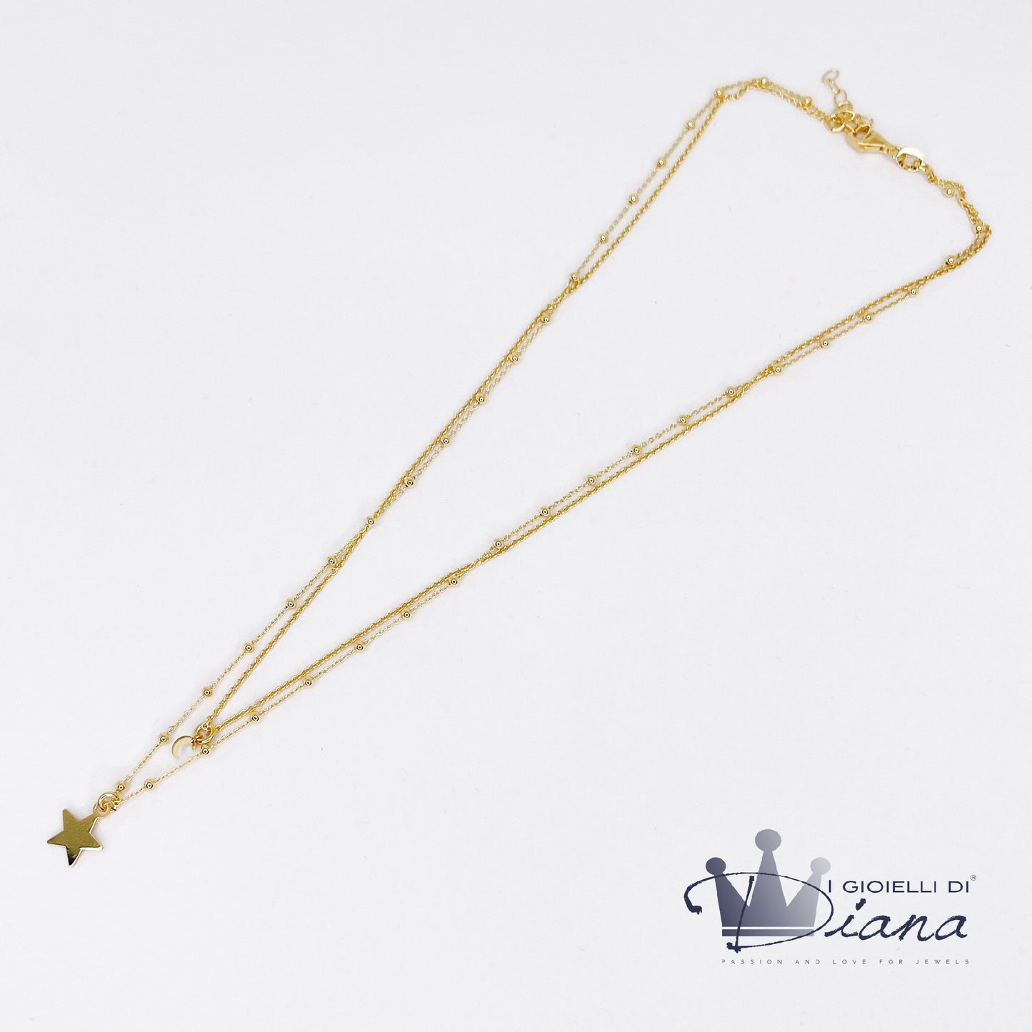 Collana due fili con Stella