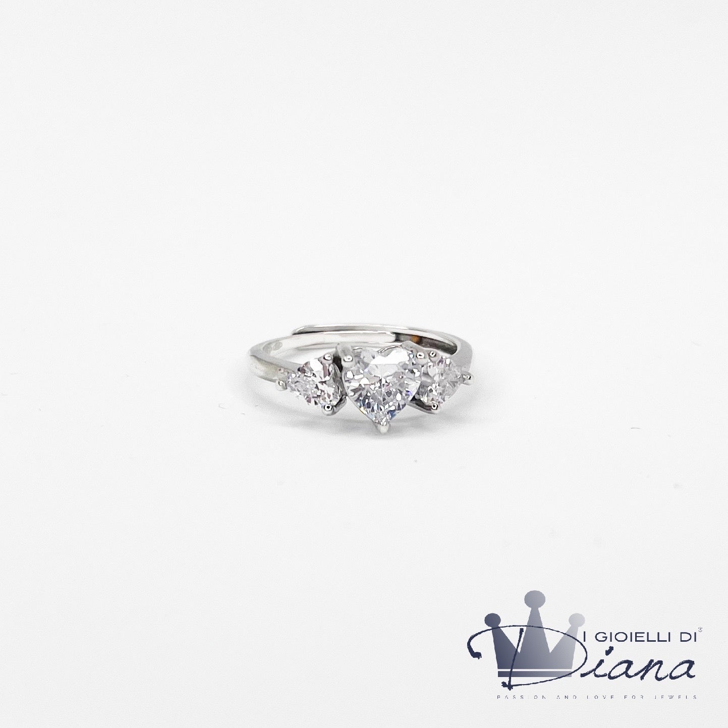 Anello Three Hearts