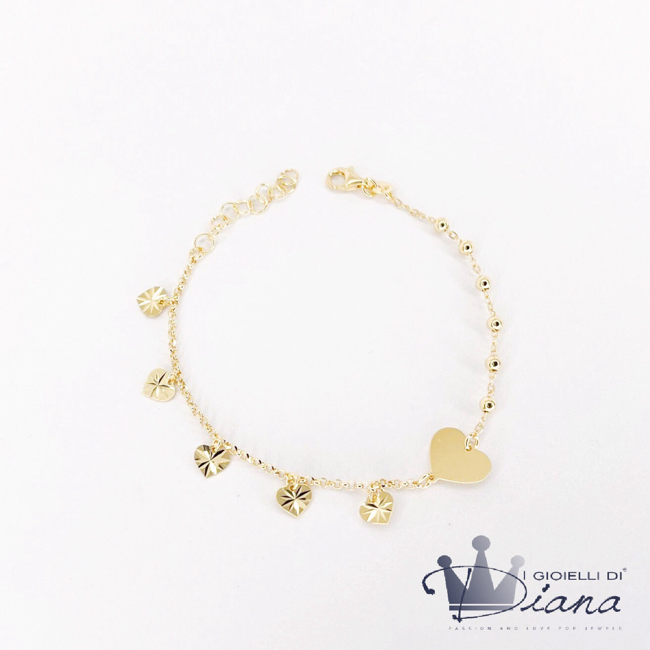 Bracciale con Cuori