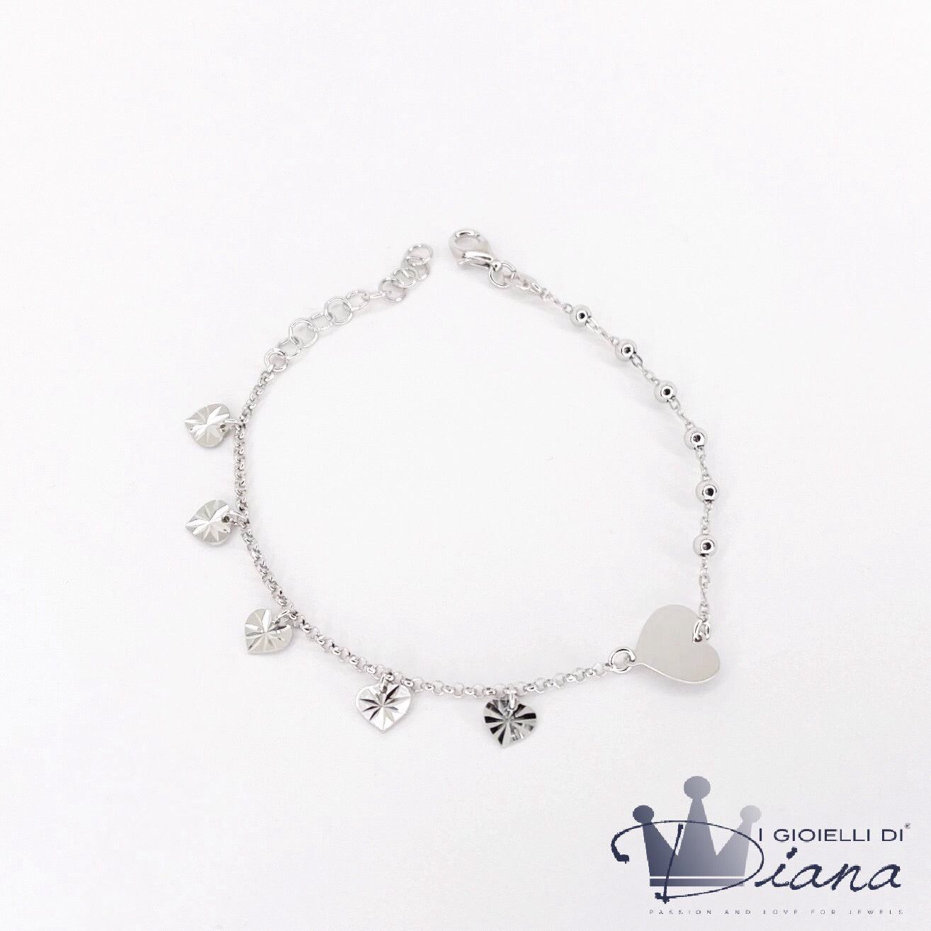 Bracciale con Cuori