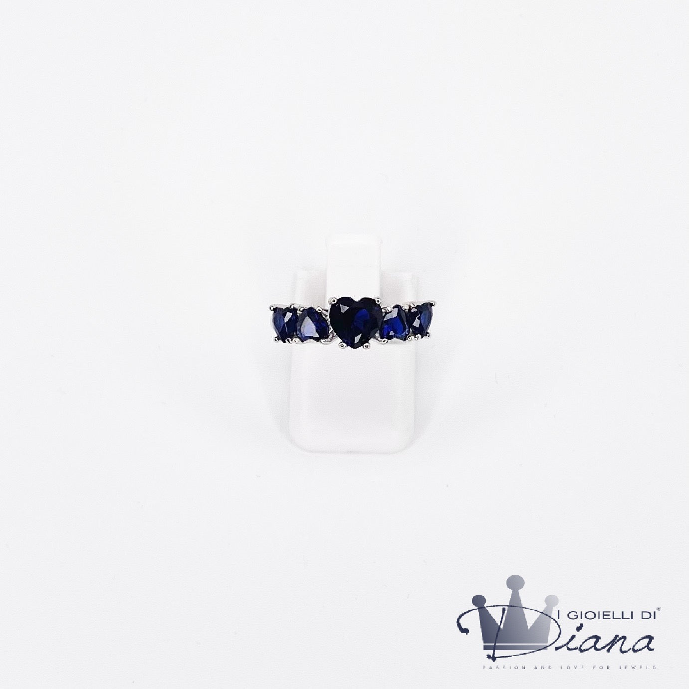 Anello con Cuori Colorati