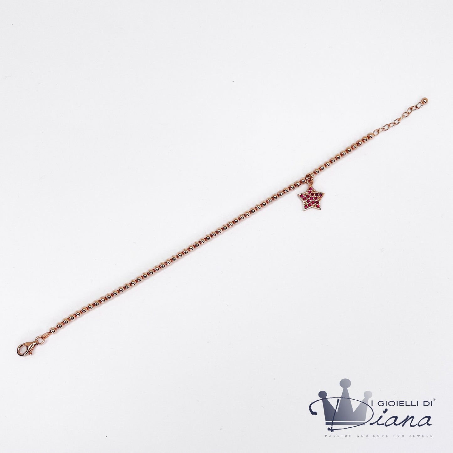 Bracciale con Stella Rosè