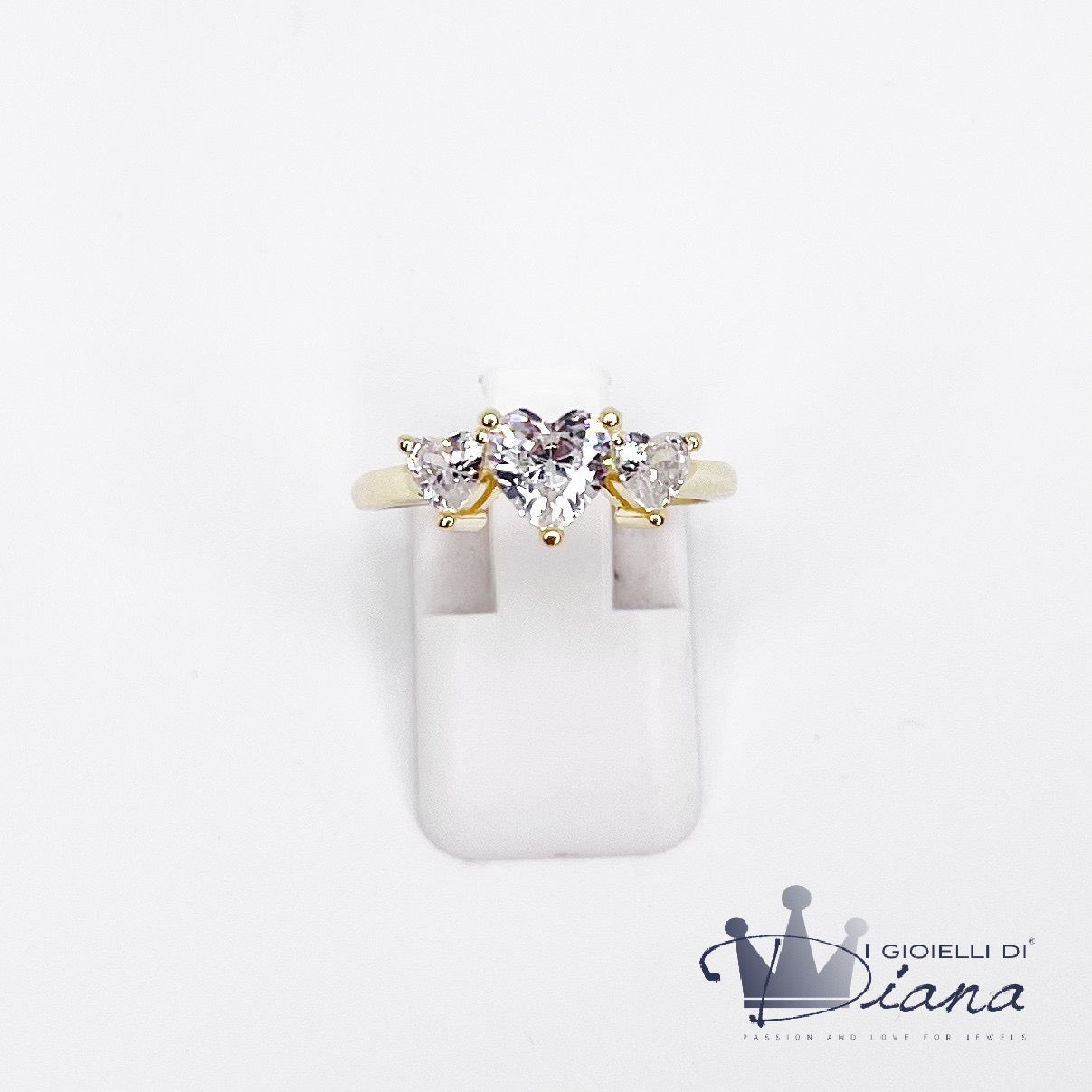 Anello Three Hearts