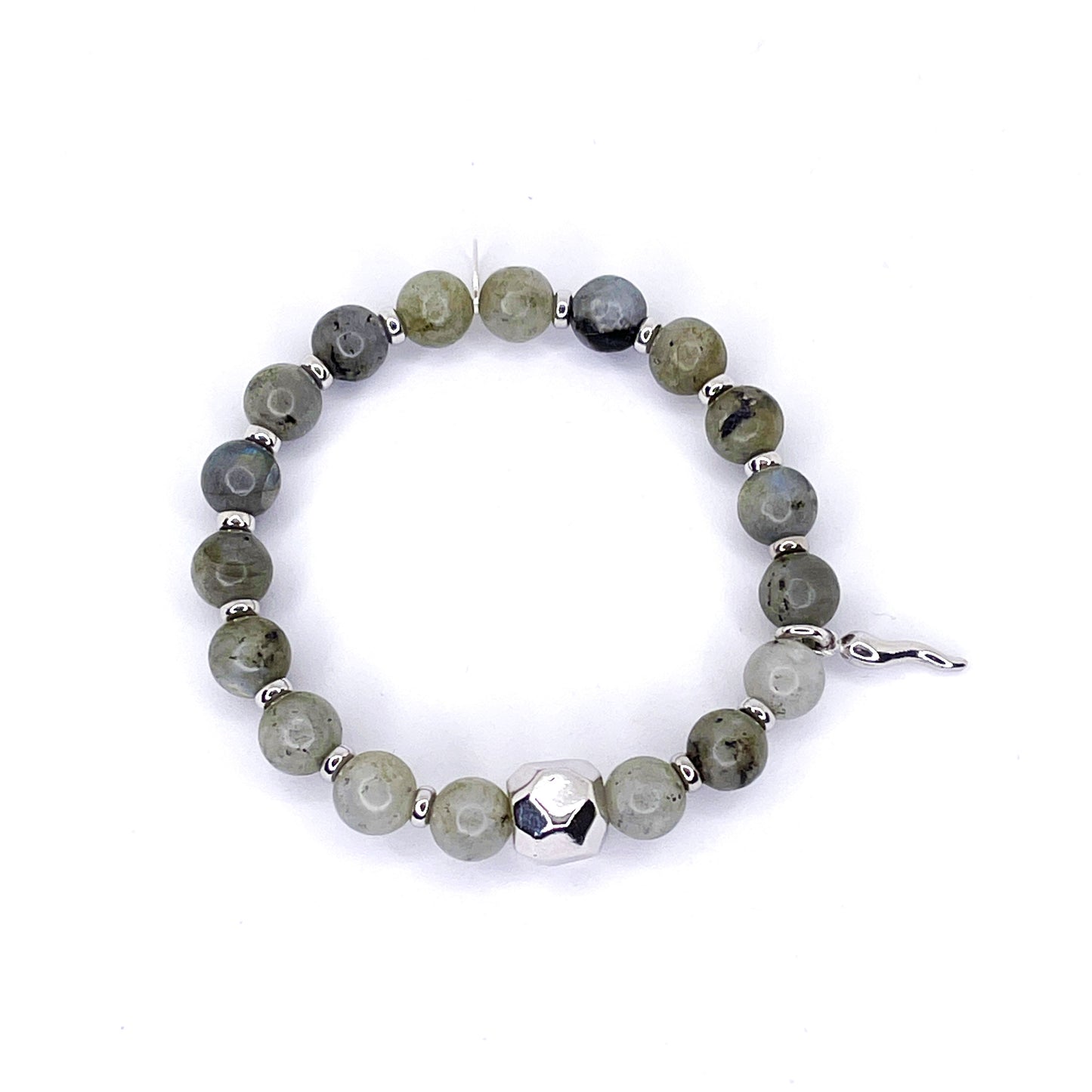 Bracciale Stones Grigio Labradorite