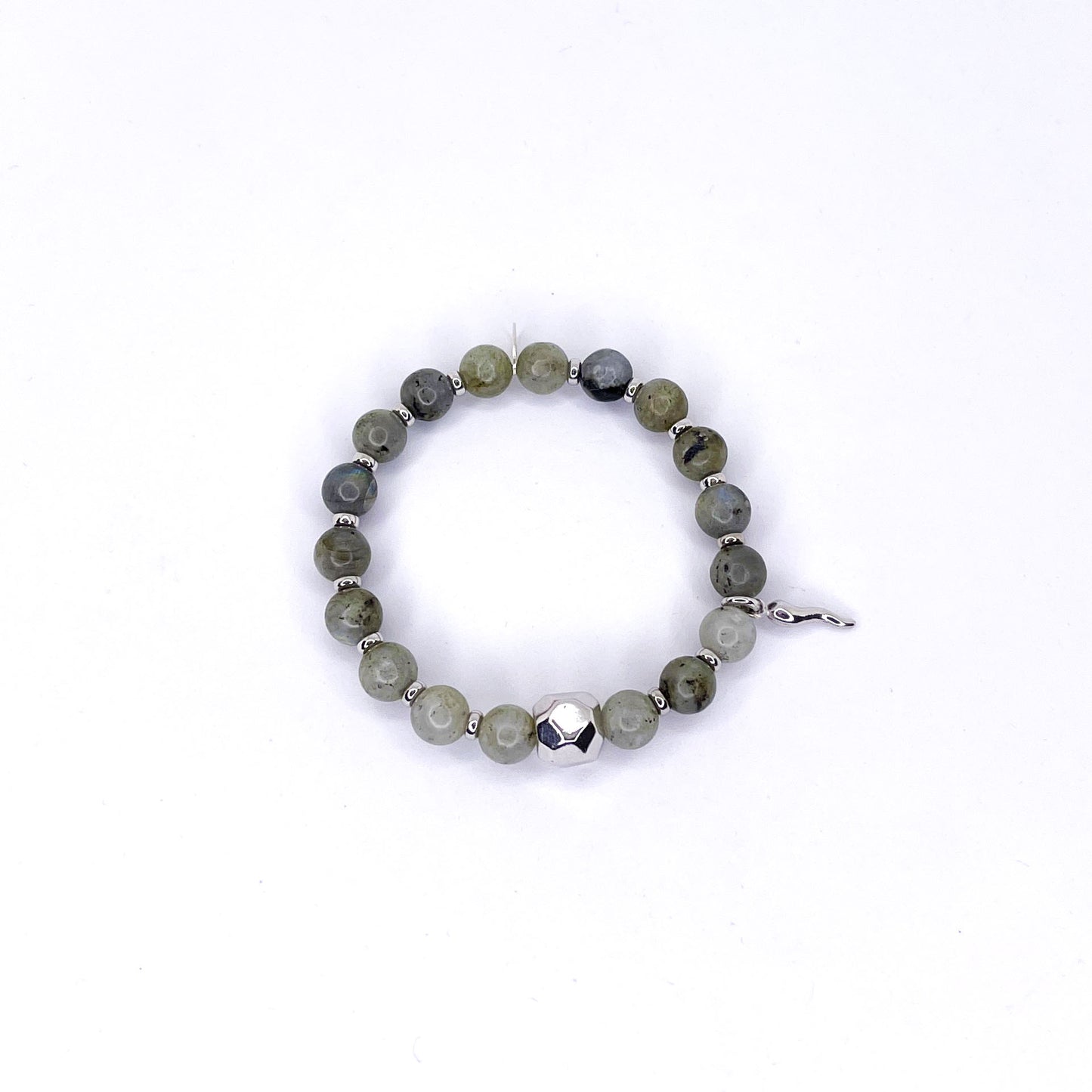 Bracciale Stones Grigio Labradorite