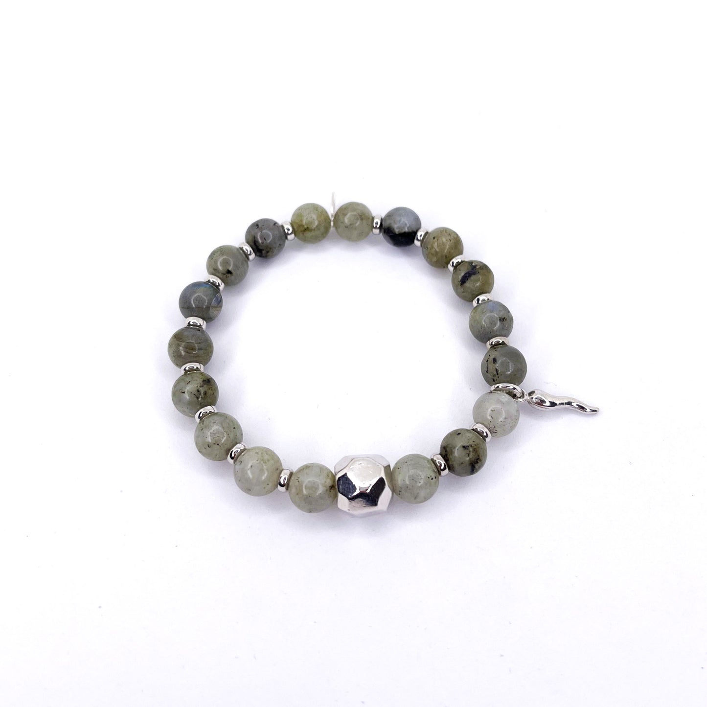 Bracciale Stones Grigio Labradorite