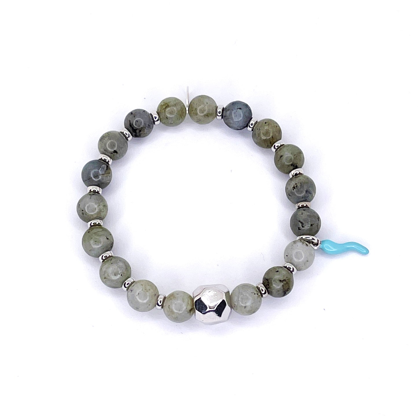 Bracciale Stones Grigio Labradorite