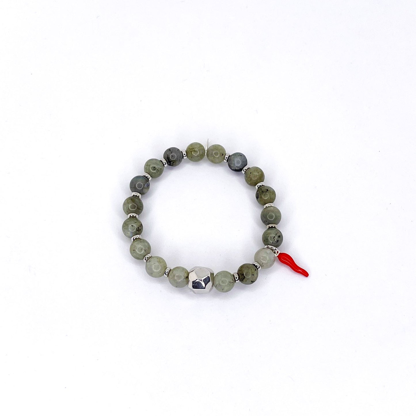 Bracciale Stones Grigio Labradorite