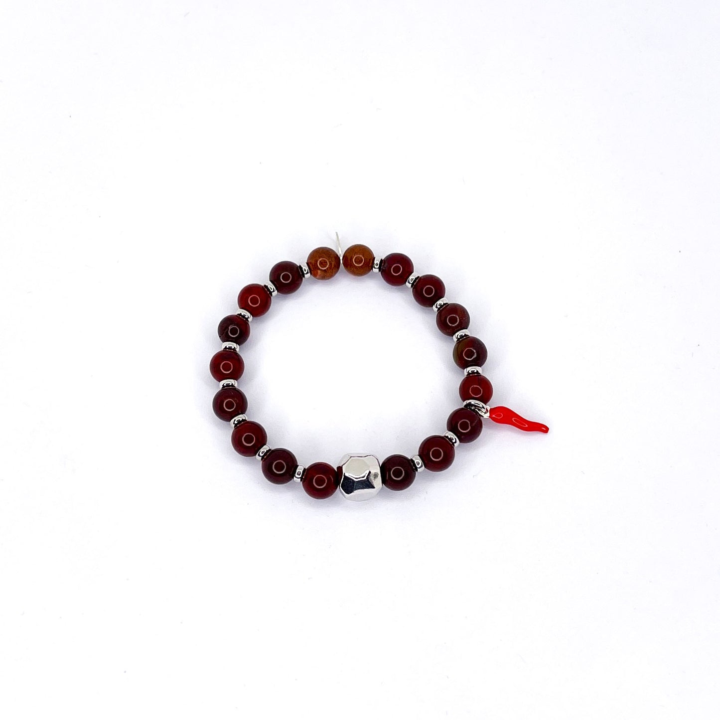 Bracciale Stones Rosso Diaspro