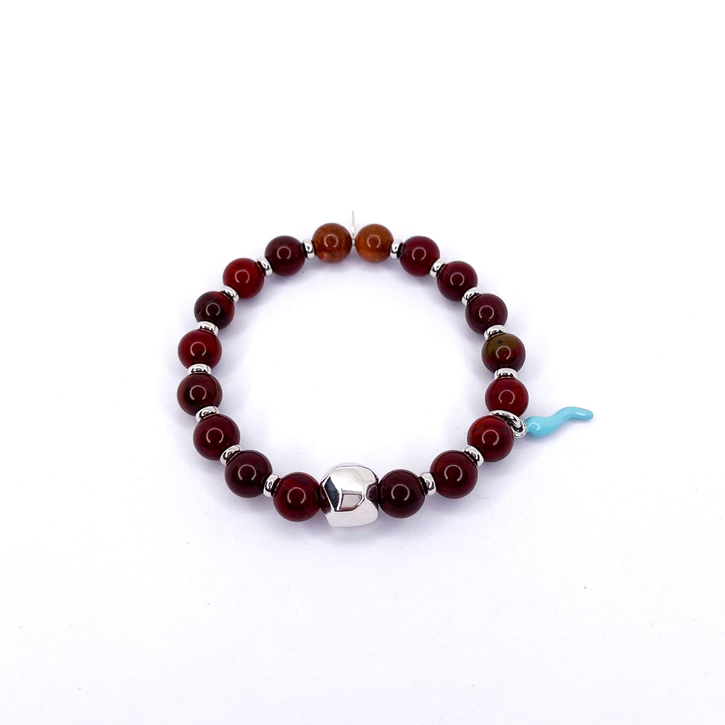 Bracciale Stones Rosso Diaspro