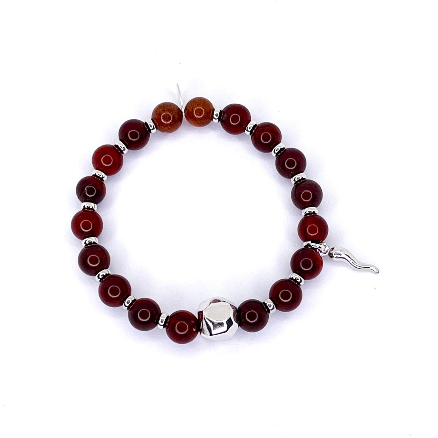 Bracciale Stones Rosso Diaspro