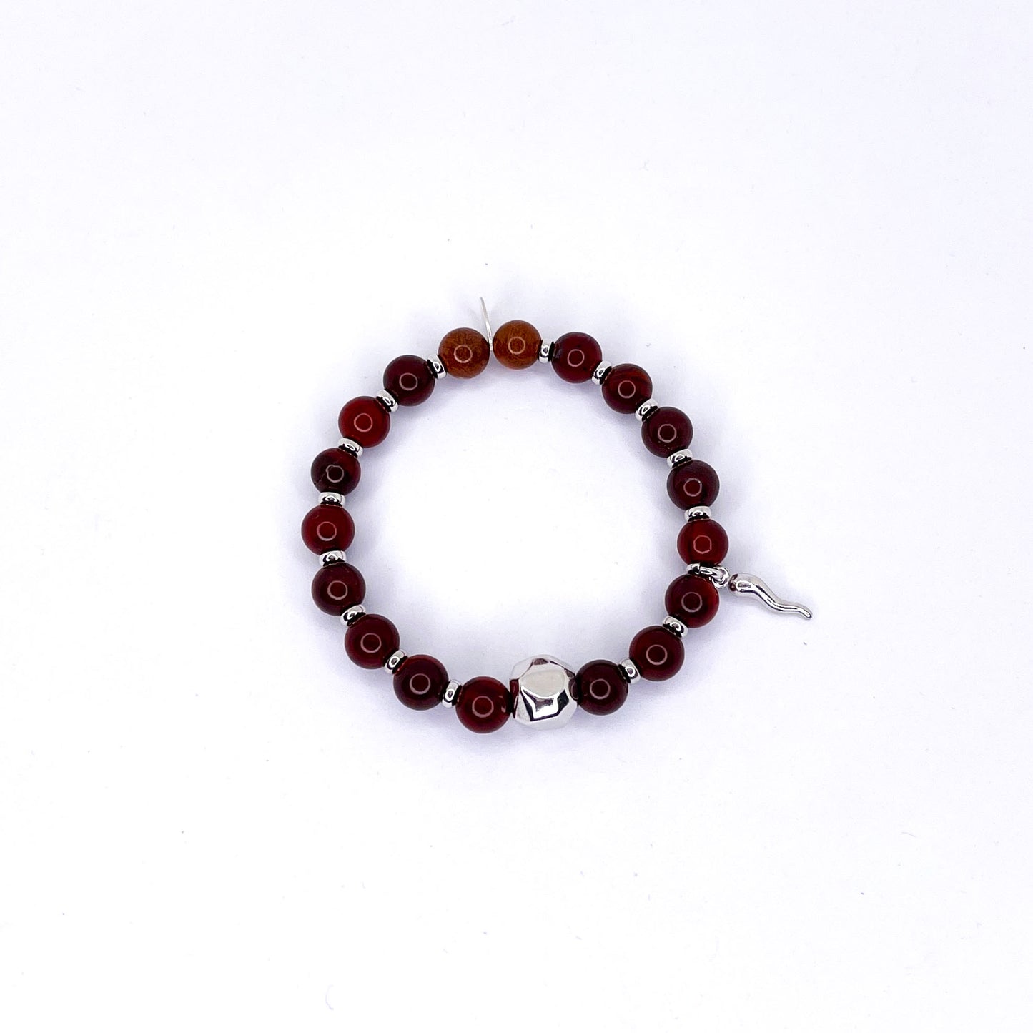 Bracciale Stones Rosso Diaspro