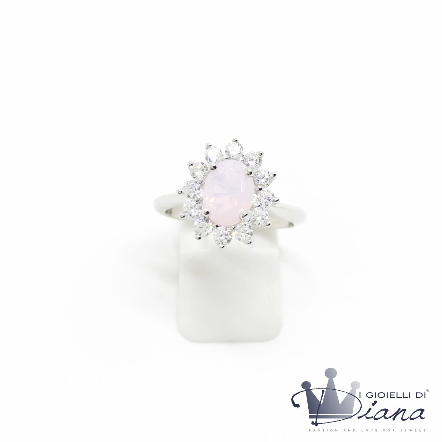 Anello con Pietra Colorata