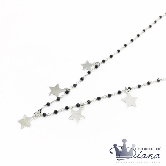 Collana stelle e pietre