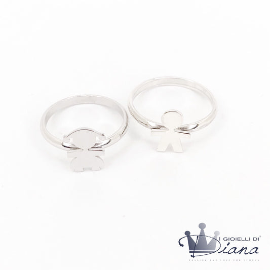 Anello con Bimbo o Bimba