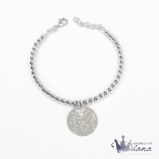 Bracciale con Pendente Mom Life